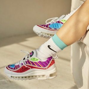 Nike Air Max 98 “Cut Away” Women’s Size 7 🌈 Rare Colorway • Statement Sneaker